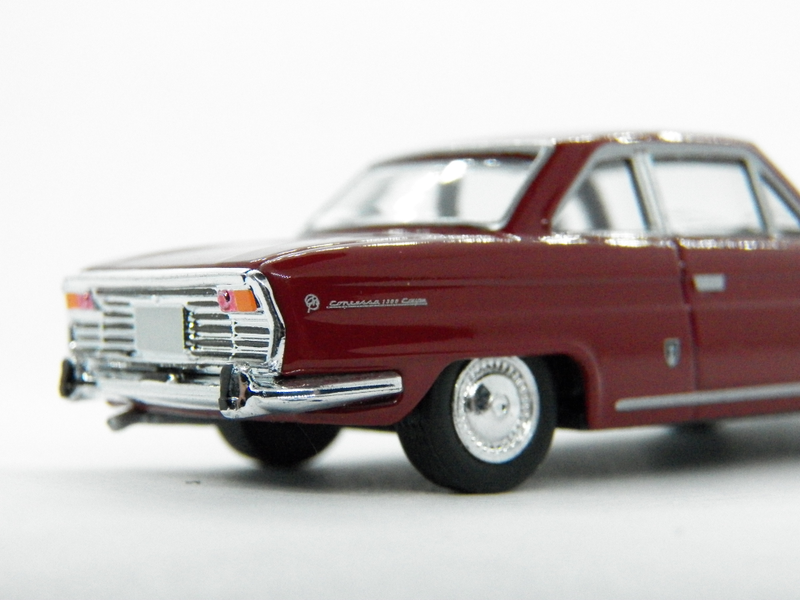 Illustration for article titled Konami Hino Contessa 1300 Coupe 1:64(ish)